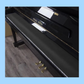 Piano Keys Anti-Dust Nylon and Cotton Cover (Black) - 88 Keys
