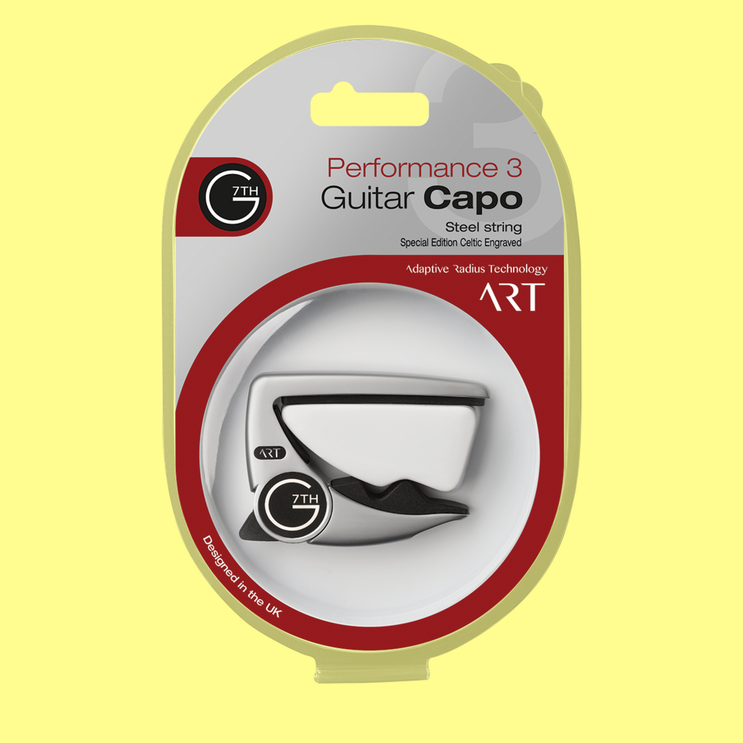 G7 Performance 3 - Celtic Silver Guitar Capo