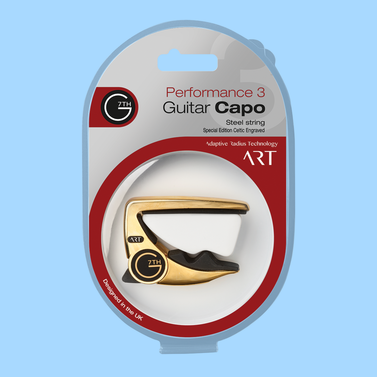 G7 Performance 3 - Celtic Gold Guitar Capo
