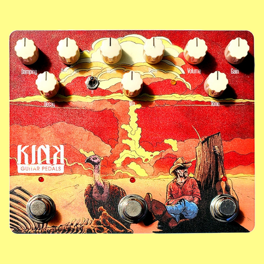 Kink Guitar Pedals - Atomic Spaghetti Plus (Overdrive/Tremolo/Reverb)