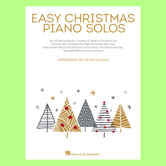 Easy Christmas Piano Solos Book (20 Popular Christmas Songs)
