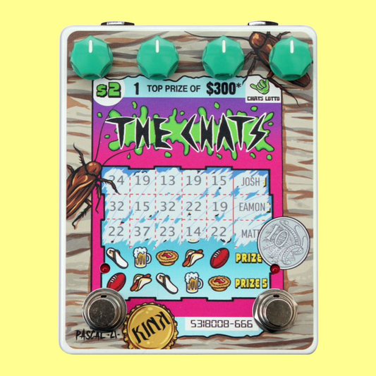 Kink Guitar Pedals -Scratchie Fuzz Boost Pedal (Collaboration with The Chats)