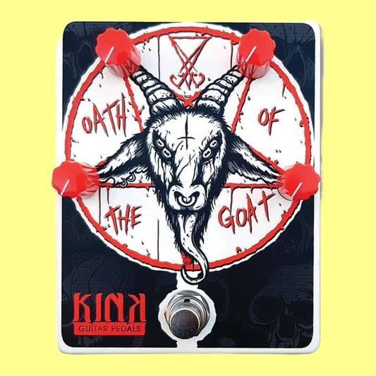 Kink Guitar Pedals - Oath of the Goat Distortion Pedal