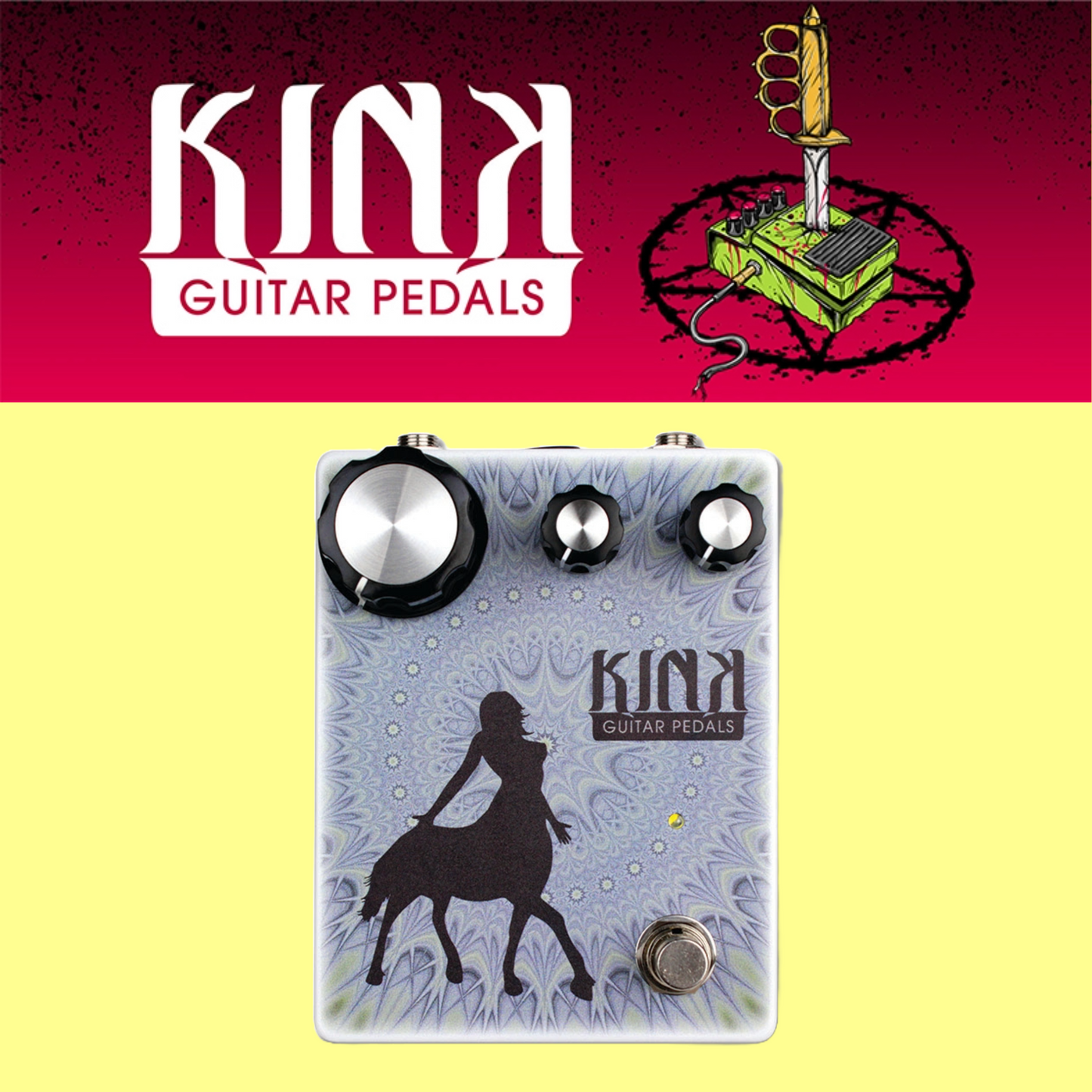 Kink Guitar Pedals - Kink Femtaur Overdrive Pedal