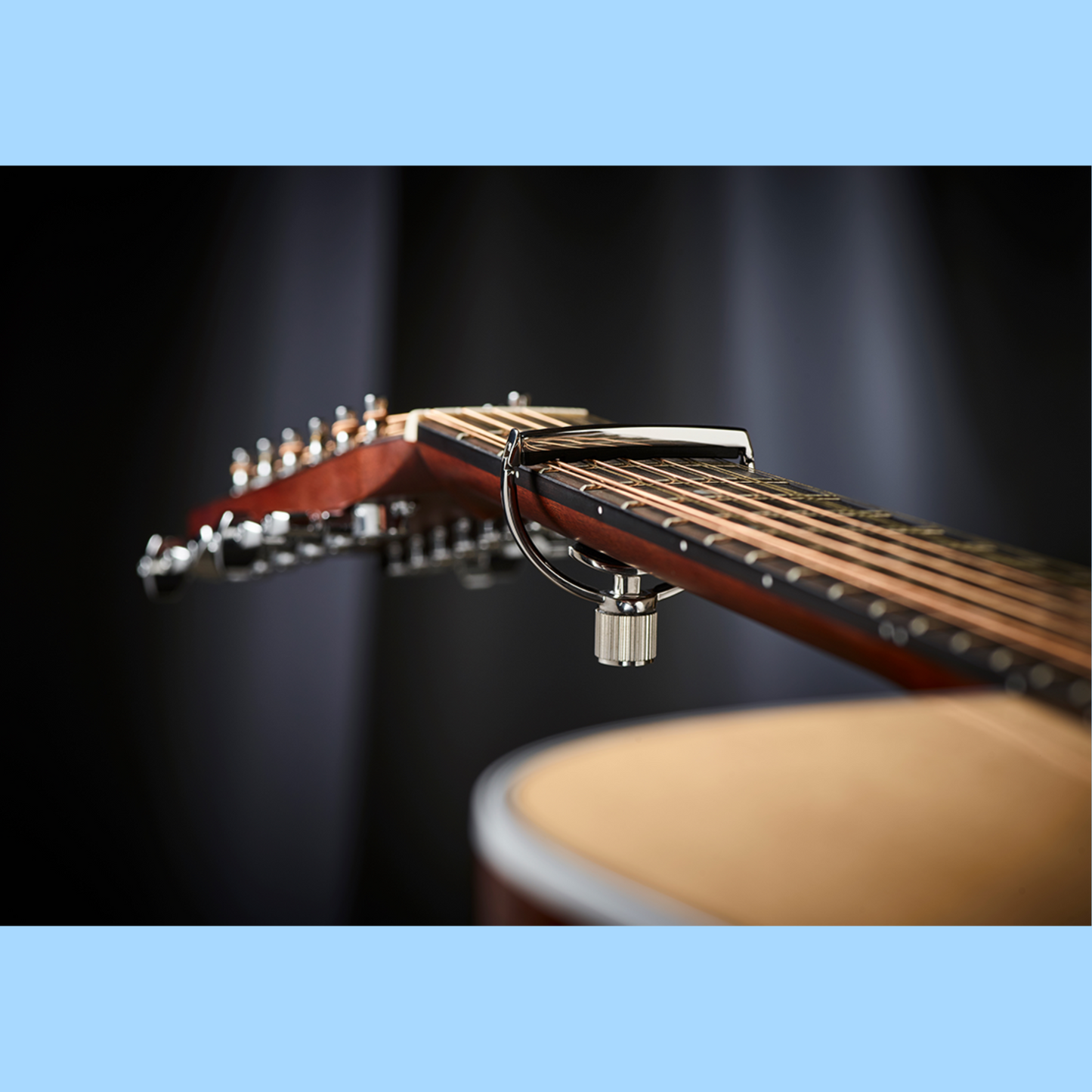 G7th Heritage 12-String Guitar Silver Capo - Style 1