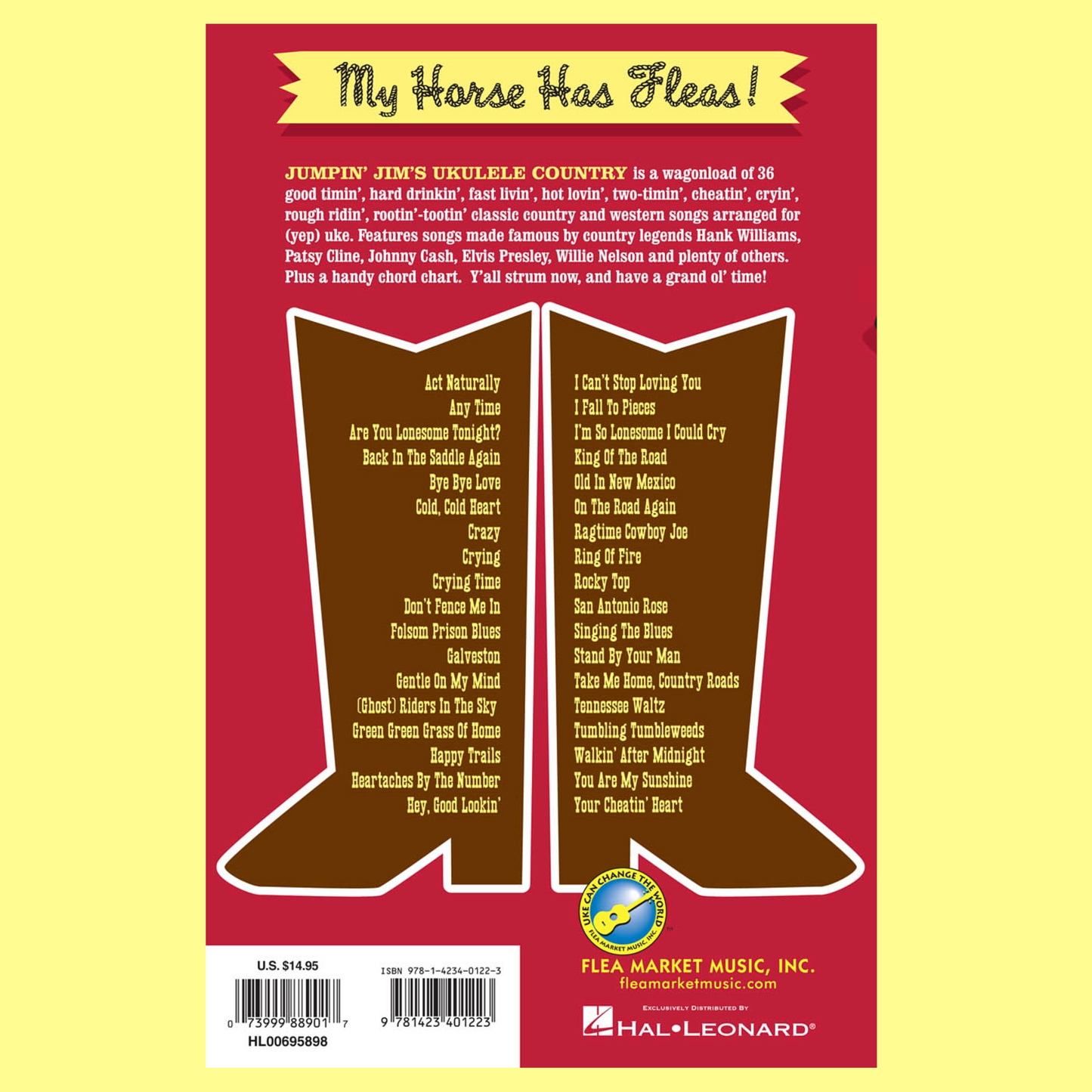 Jumpin Jims Ukulele Country Book