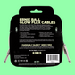 Ernie Ball Flex Instrument Cable Straight/Straight (20ft Glow in the Dark)