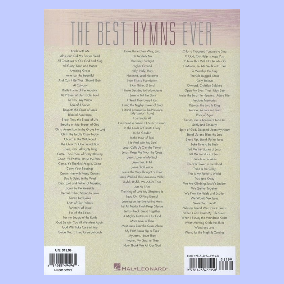 The Best Hymns Ever - EZ Play Piano Volume 338 Songbook