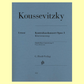 Koussevitsky - Concerto Op 3 For Double Bass/Piano