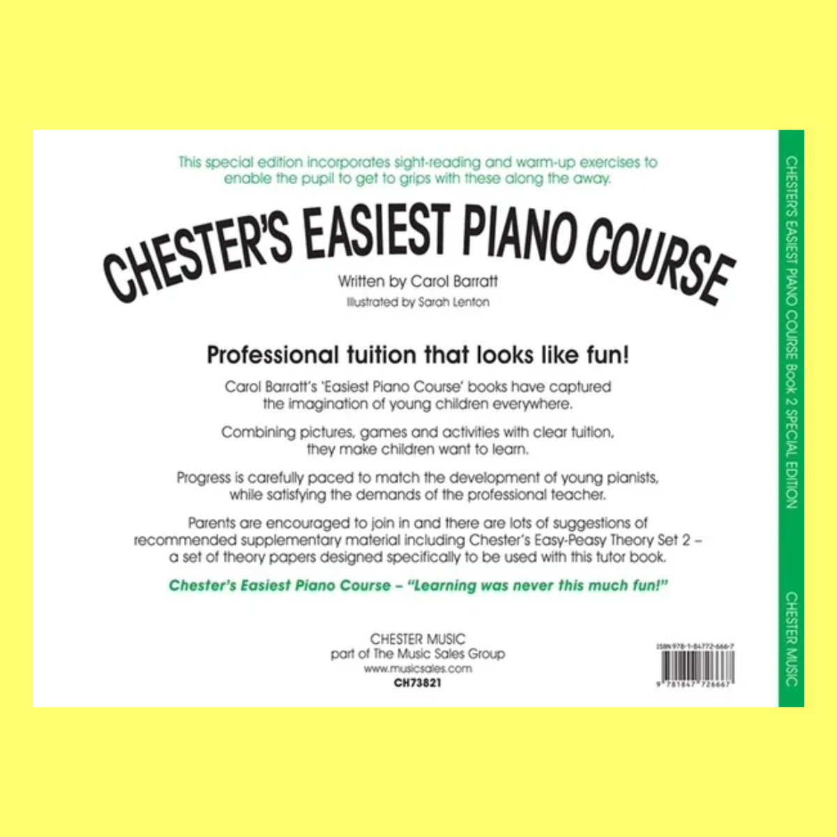 Chesters Easiest Piano Course Book 2 (Special Edition)
