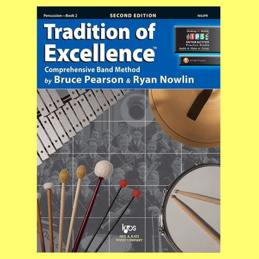 Tradition Of Excellence - Percussion Book 2 (Book/DVD)