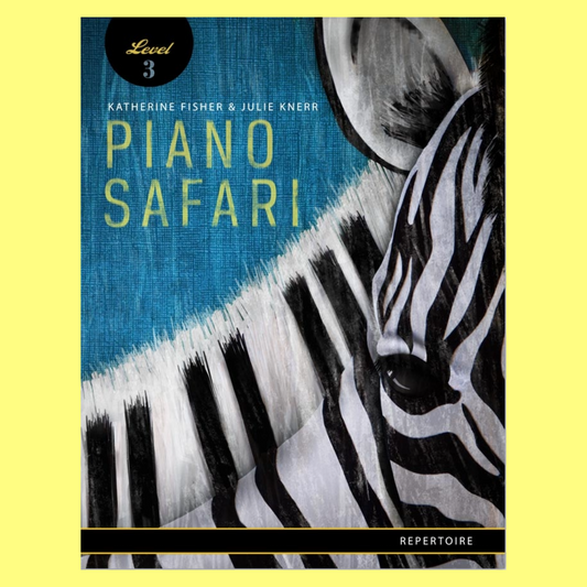 Piano Safari - Repertoire Spiral Bound Book 3 with Audio