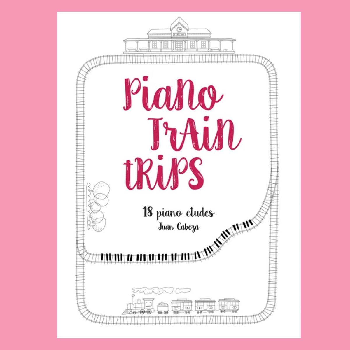 Piano Safari - Piano Train Trips Book (18 Etudes)