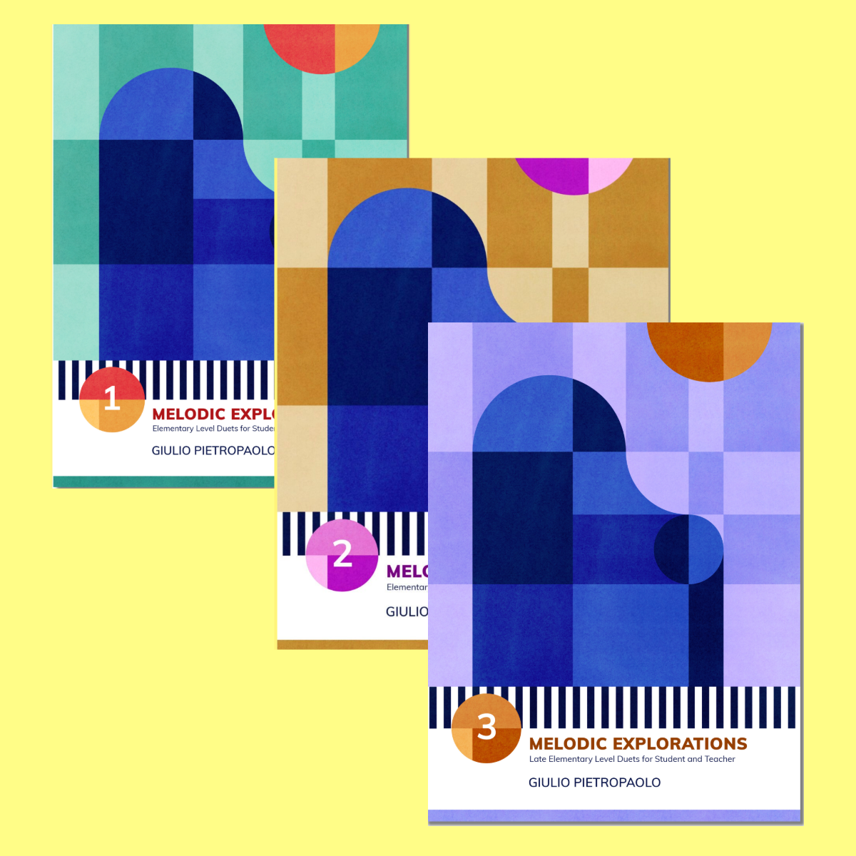 Piano Safari - Melodic Explorations Complete Pack (Books 1-3)