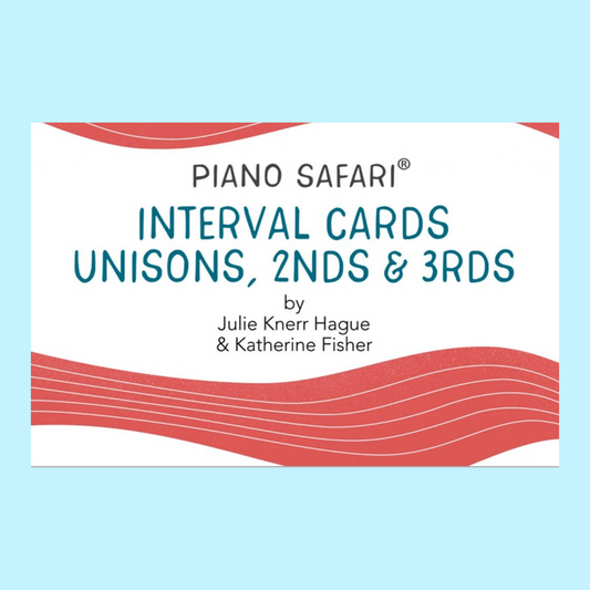 Piano Safari - Interval Cards Level 1