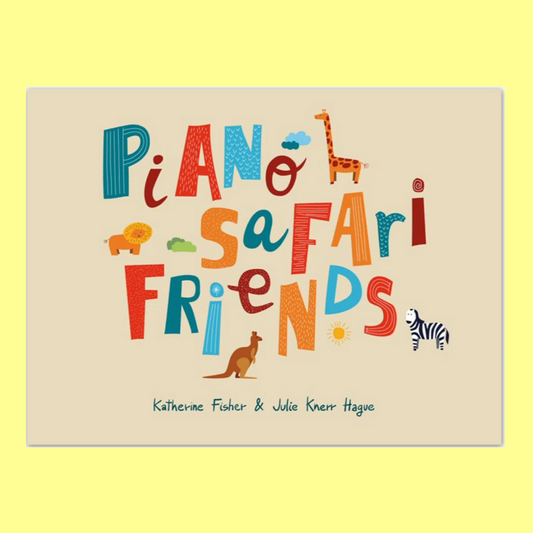 Piano Safari Friends - Spiral Bound Lesson Book with Audio