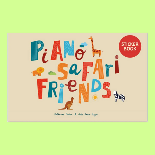 Piano Safari Friends - Sticker Book (Corresponds with Lesson Book)
