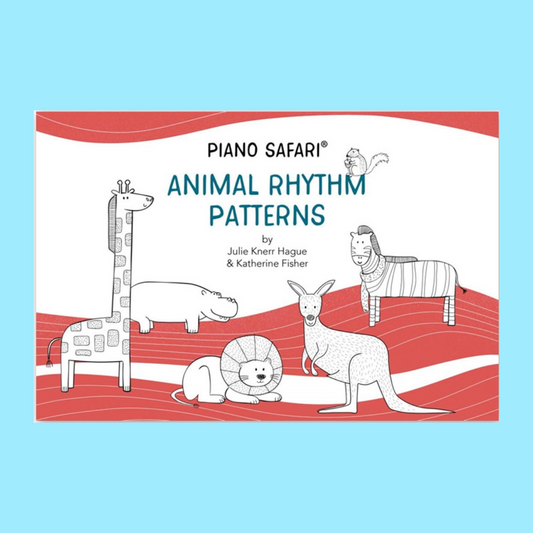Piano Safari - Animal Rhythm Patterns Cards