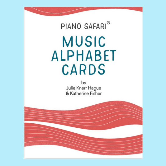 Piano Safari - Music Alphabet Cards (35 Cards)