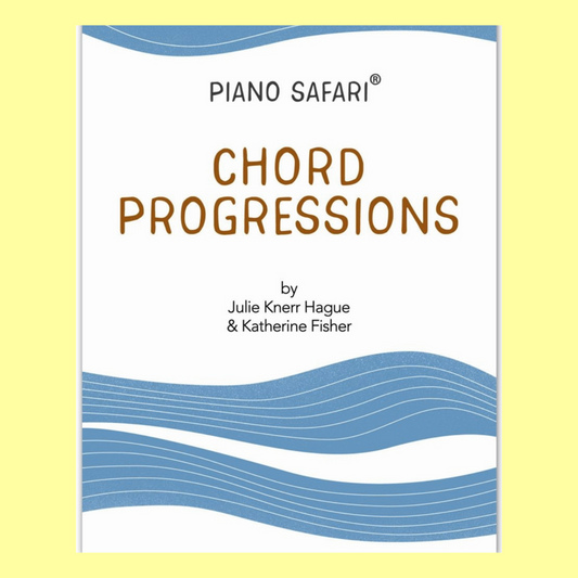 Piano Safari - Chord Progressions Cards (37 Cards)
