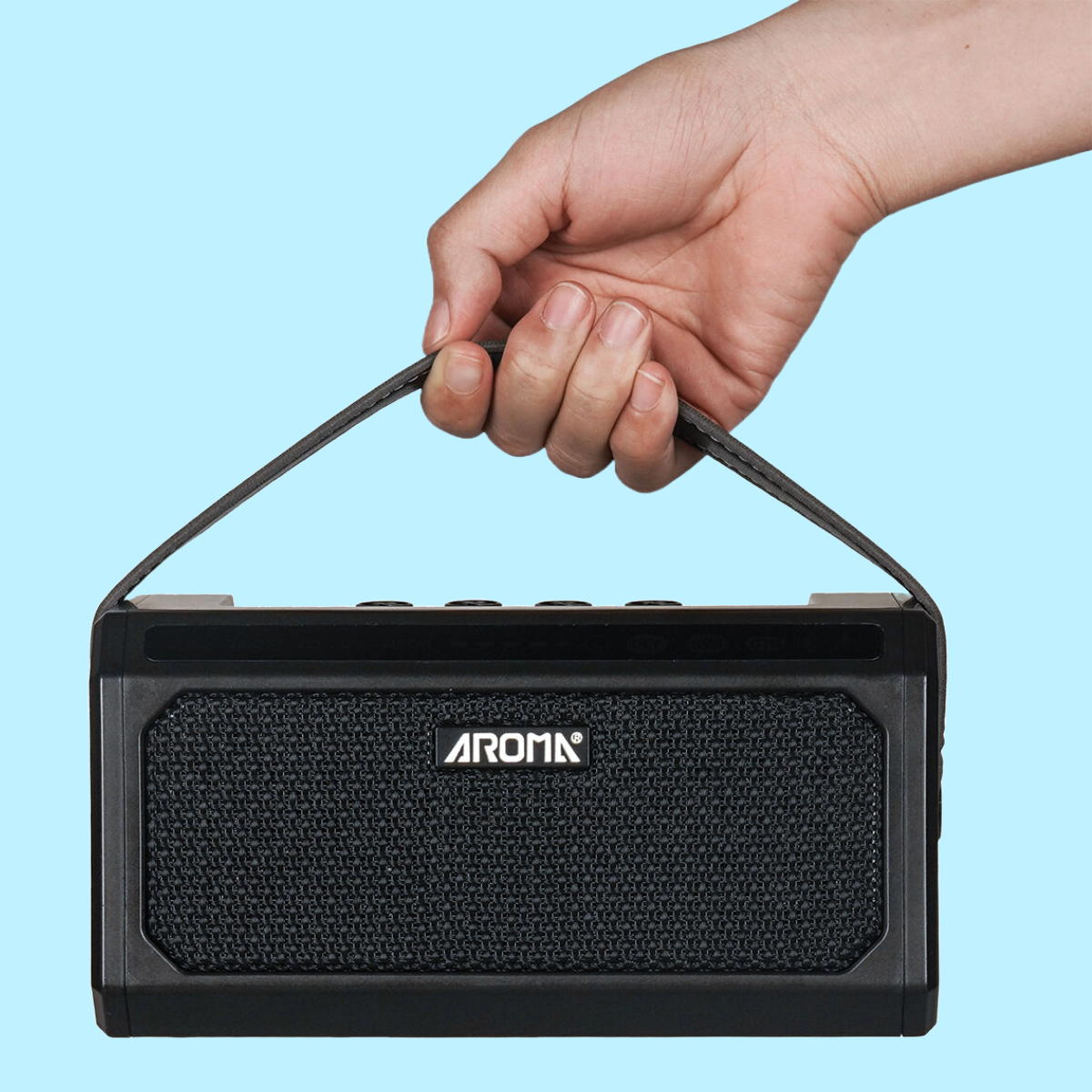 Aroma 10W Electric Guitar Amplifier with Drum Machine [TG-08]