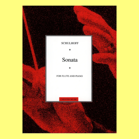 Erwin Schulhoff - Flute Sonata For Flute with Piano Accompaniment Book