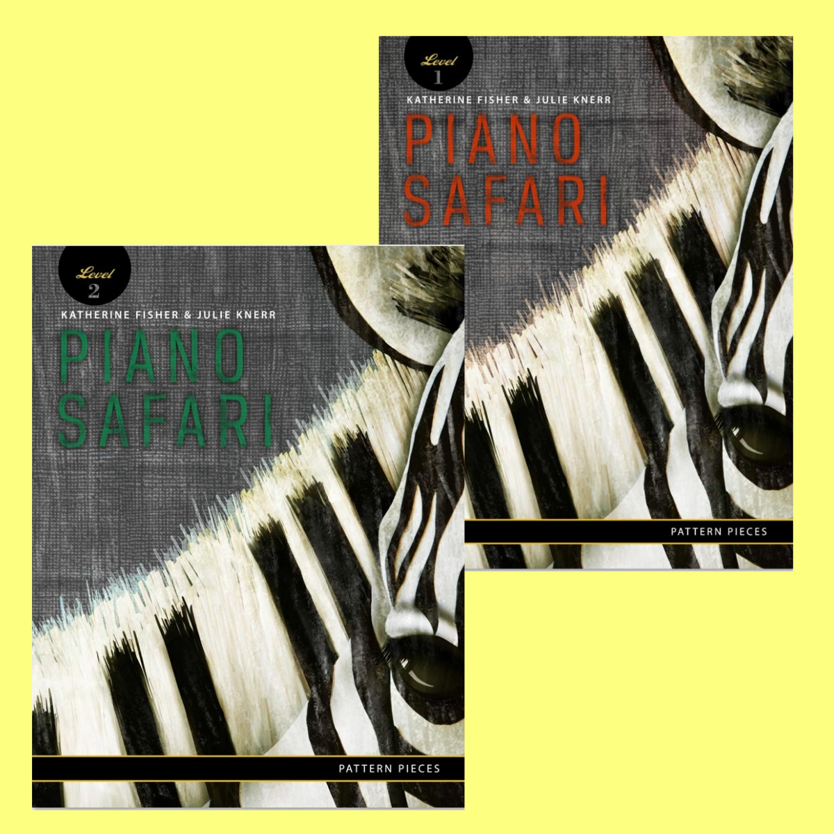 Piano Safari - Pattern Pieces with Audio Bundle (Books 1 and 2)