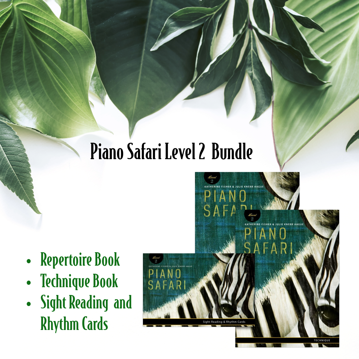 Piano Safari - Level 2 Bundle (Repertoire, Technique, and Sight Reading)