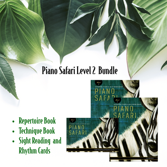 Piano Safari - Level 2 Bundle (Repertoire, Technique, and Sight Reading)