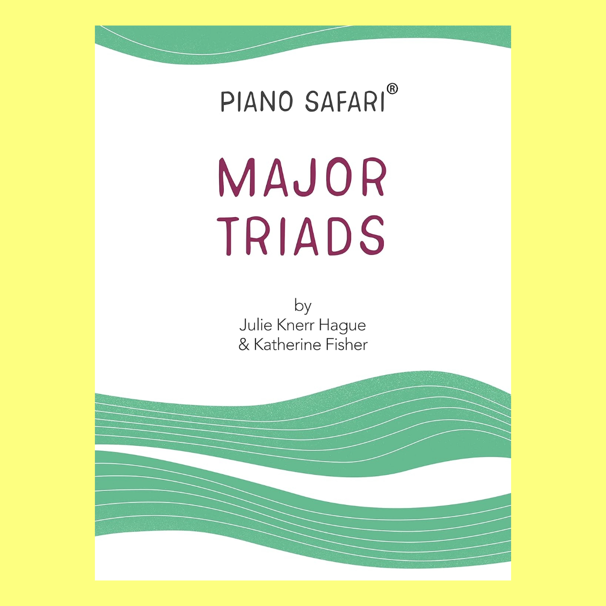 Piano Safari - Major Triads Cards