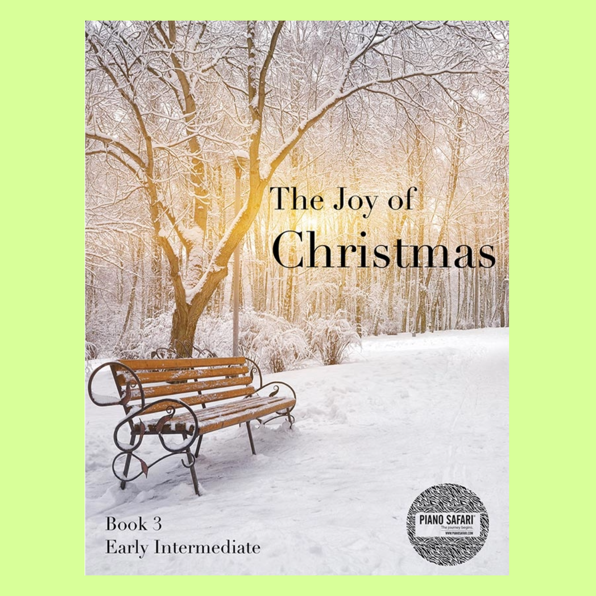 Piano Safari - The Joy of Christmas Book 3 with Audio (Intermediate)