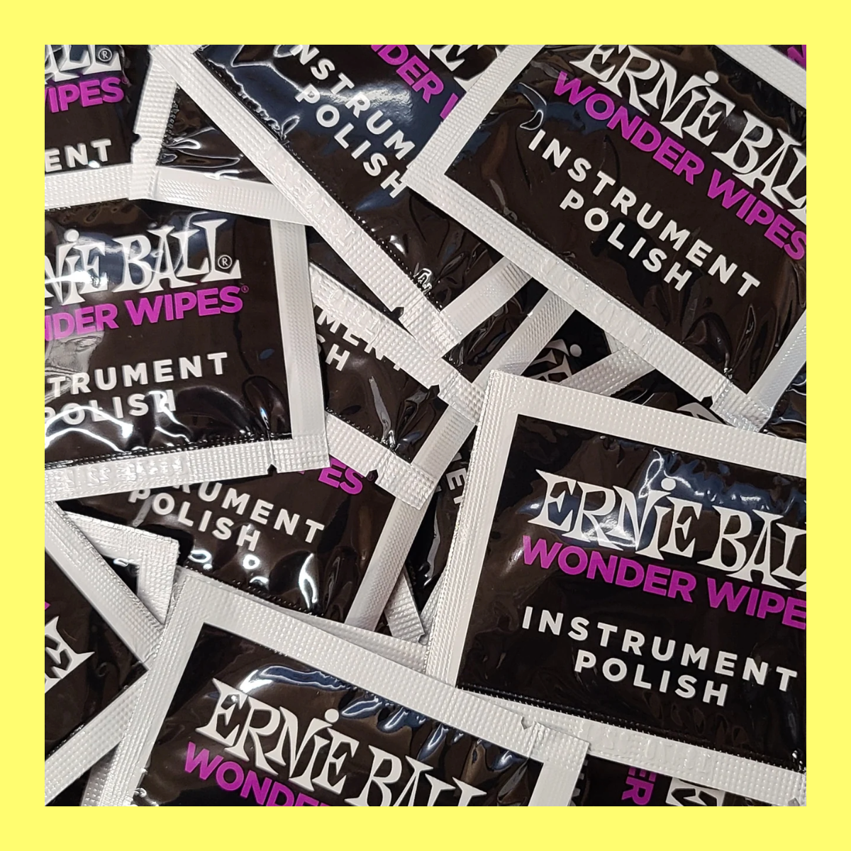 Ernie Ball - Wonder Wipes String Cleaner 6 Sachet Pack
