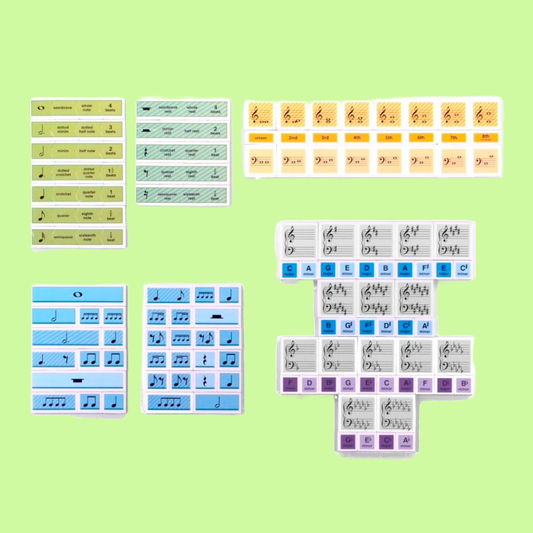 Wilbecks Match Up Magnets Key Signatures and Intervals