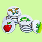 Wilbecks Round Character Magnets