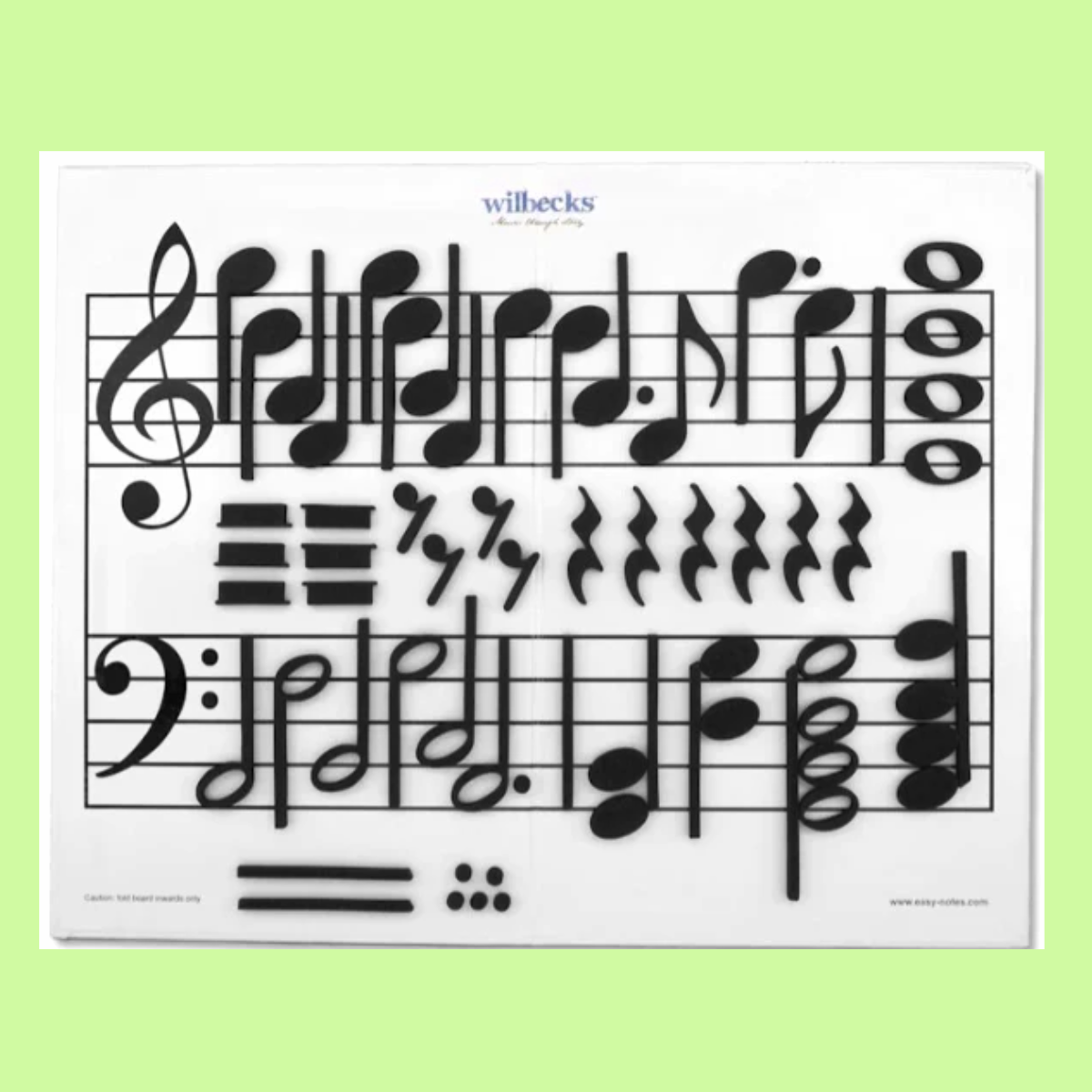 Wilbecks Notes and Rests Magnets