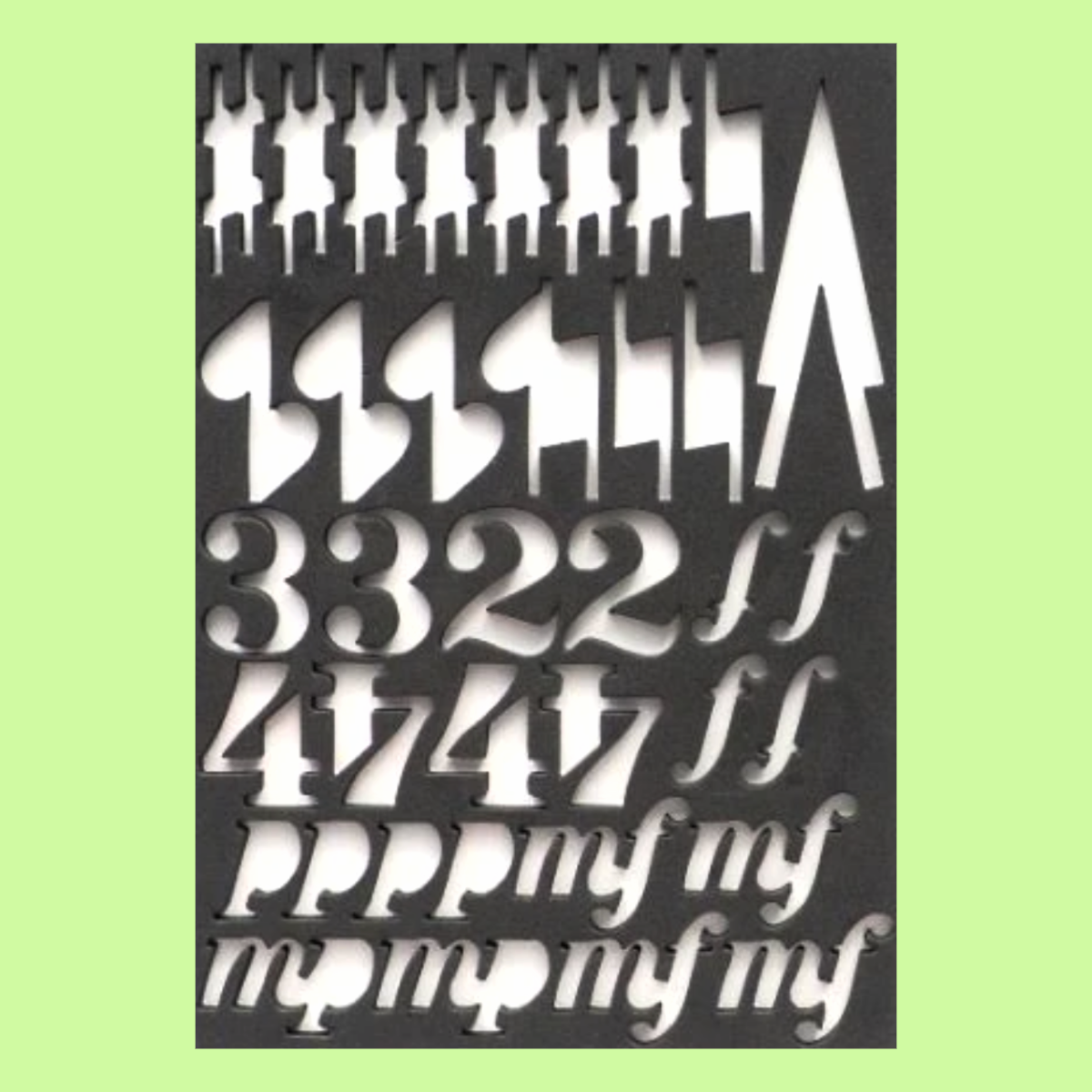 Wilbecks Sharps and Flats Magnets