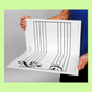 Wilbecks Large Magnetic Stave Whiteboard