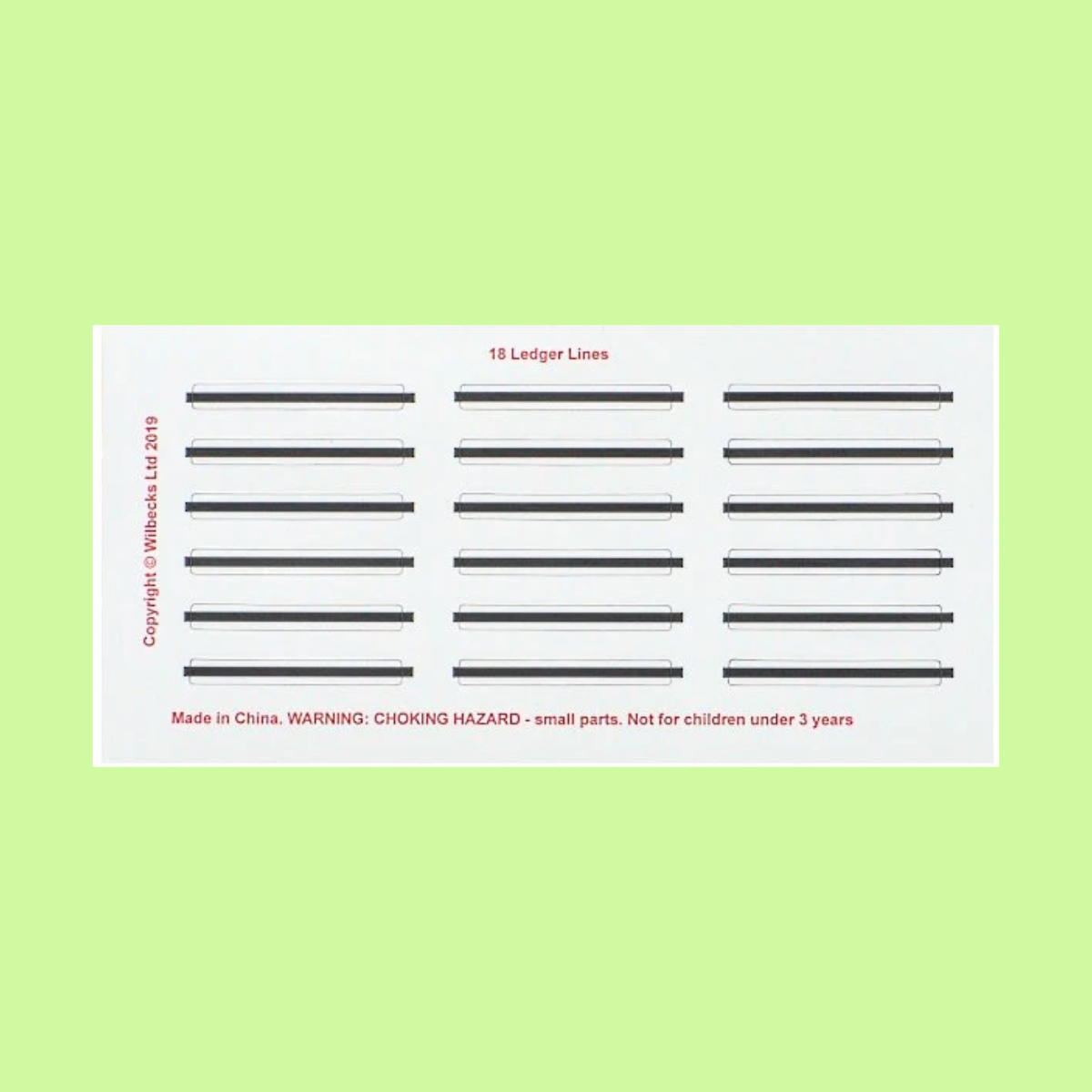 Wilbecks Ledger Line Magnets