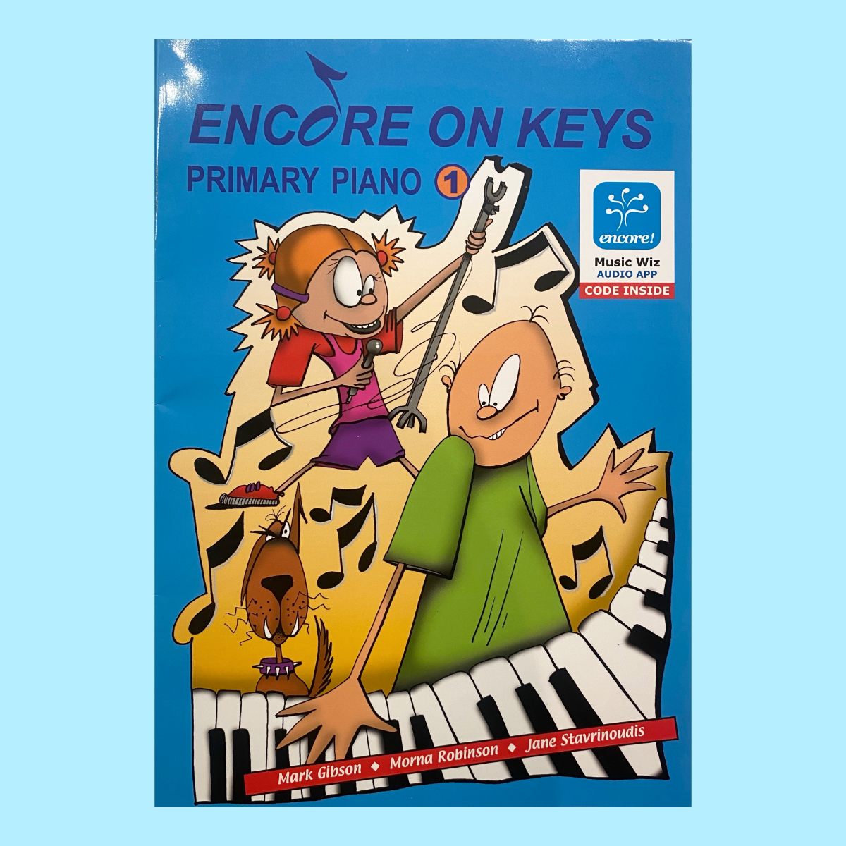 Encore On Keys - Primary Series Level 1 with Book/Ola/Flash Cards