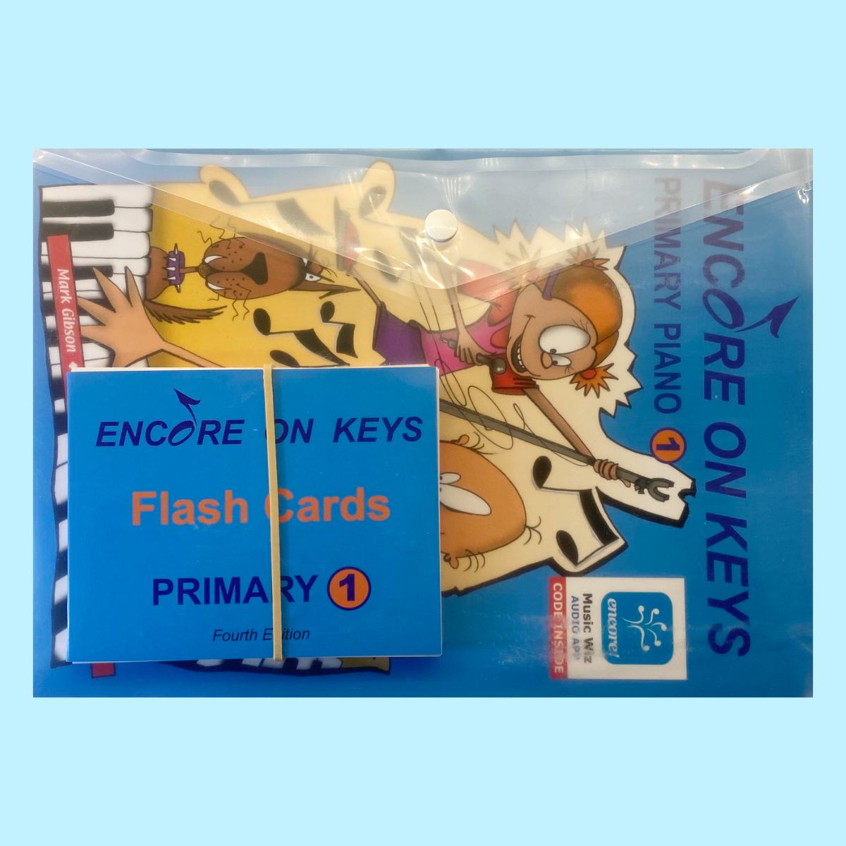 Encore On Keys - Primary Series Level 1 with Book/Ola/Flash Cards