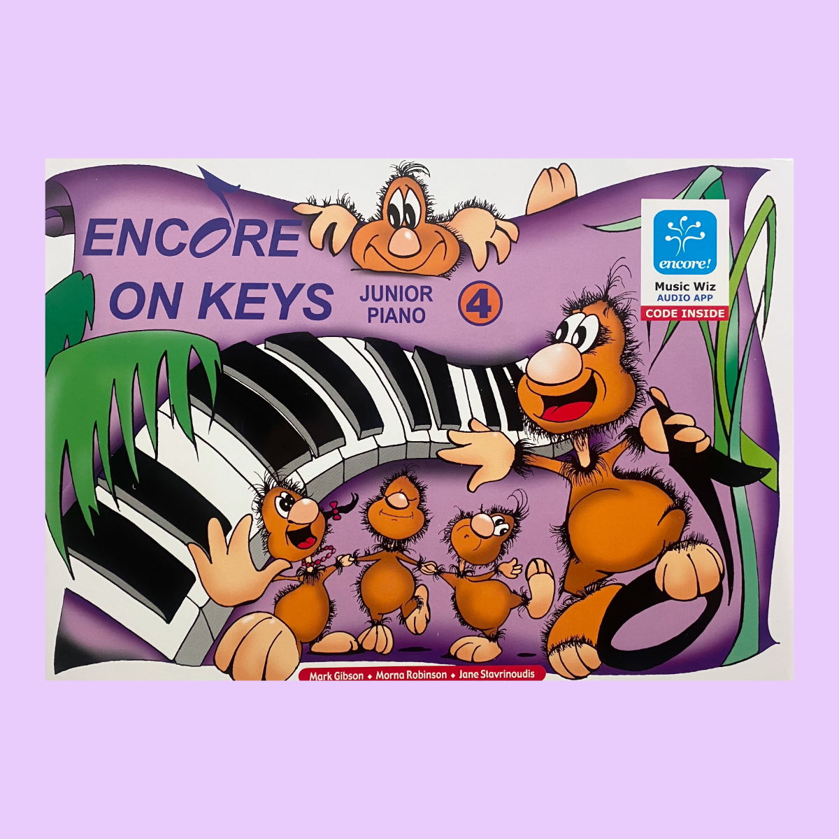 Encore On Keys - Junior Series Level 4 with Book/Audio/Flash Cards