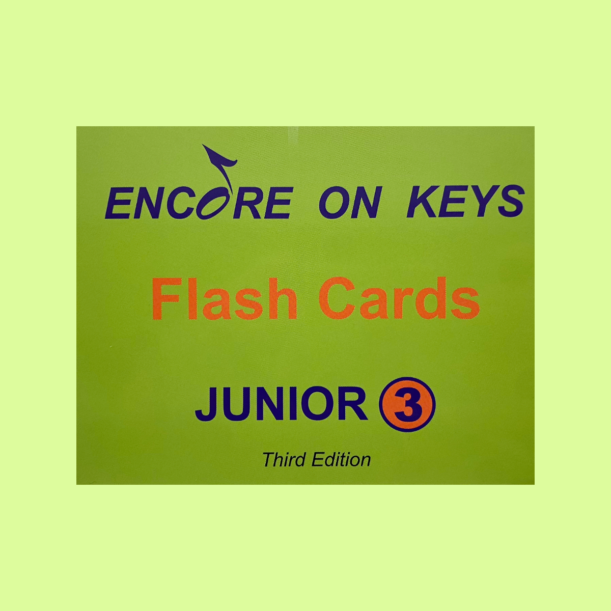 Encore On Keys - Junior Flash Cards Level 3