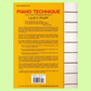 Piano Technique - Tone Touch Phrasing and Dynamics Book