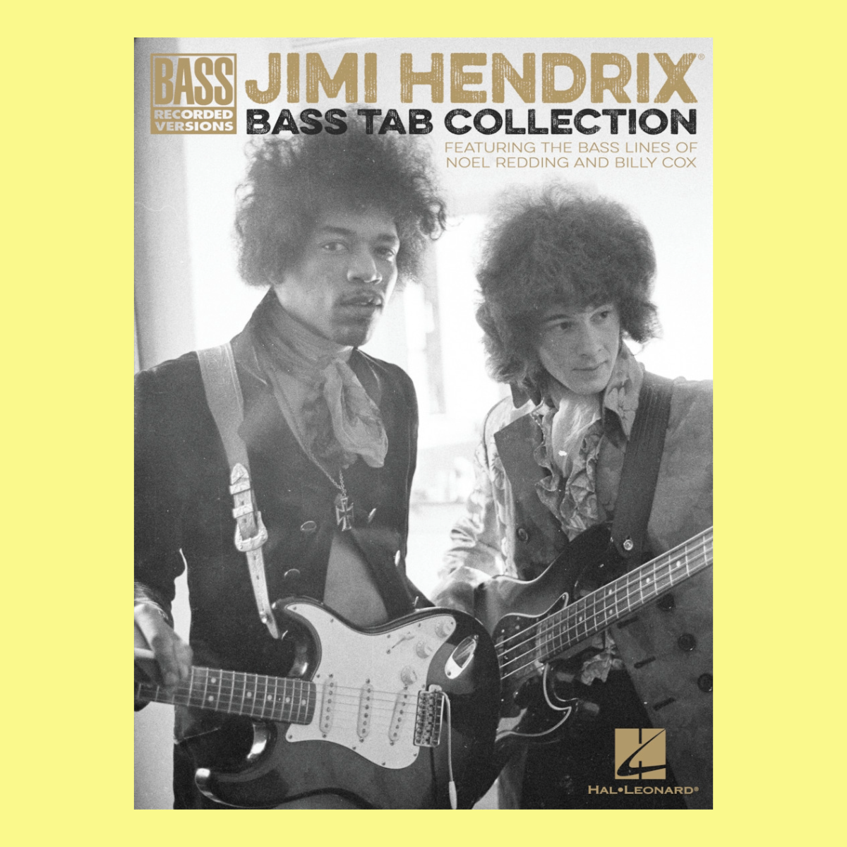 Jimi Hendrix Bass Tab Collection Book (27 Hit Songs)