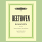 Beethoven Romances Op. 40 (G); Op. 50 (F) Violin with Piano Book