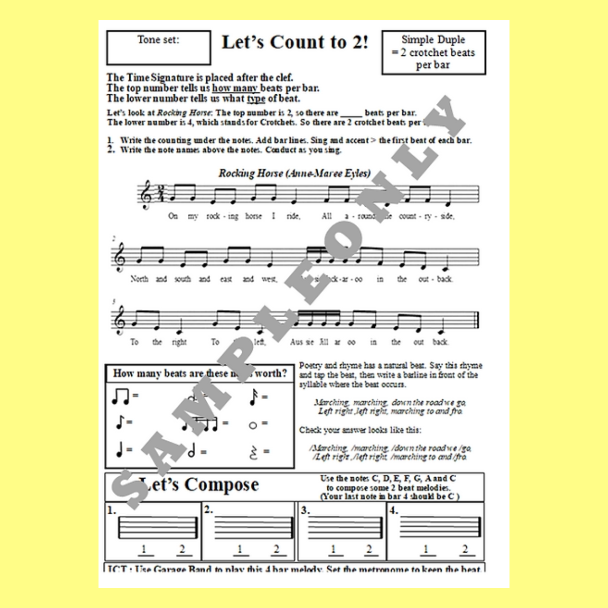 Music Stepz 4 Kidz - Year 3 Student Music Workbook (NEW) 20 Pack Classroom Bundle