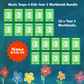 Music Stepz 4 Kidz - Year 3 Student Music Workbook (NEW) 20 Pack Classroom Bundle