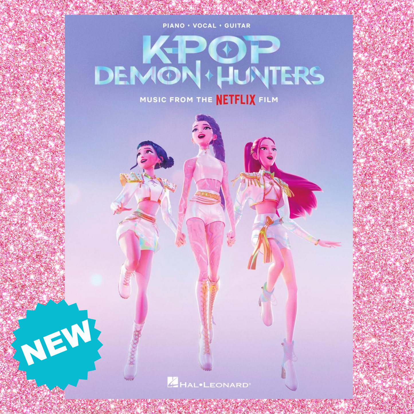 KPop Demon Hunters Music from the Netflix Film - Piano/Vocal/Guitar Songbook Preorder NEW