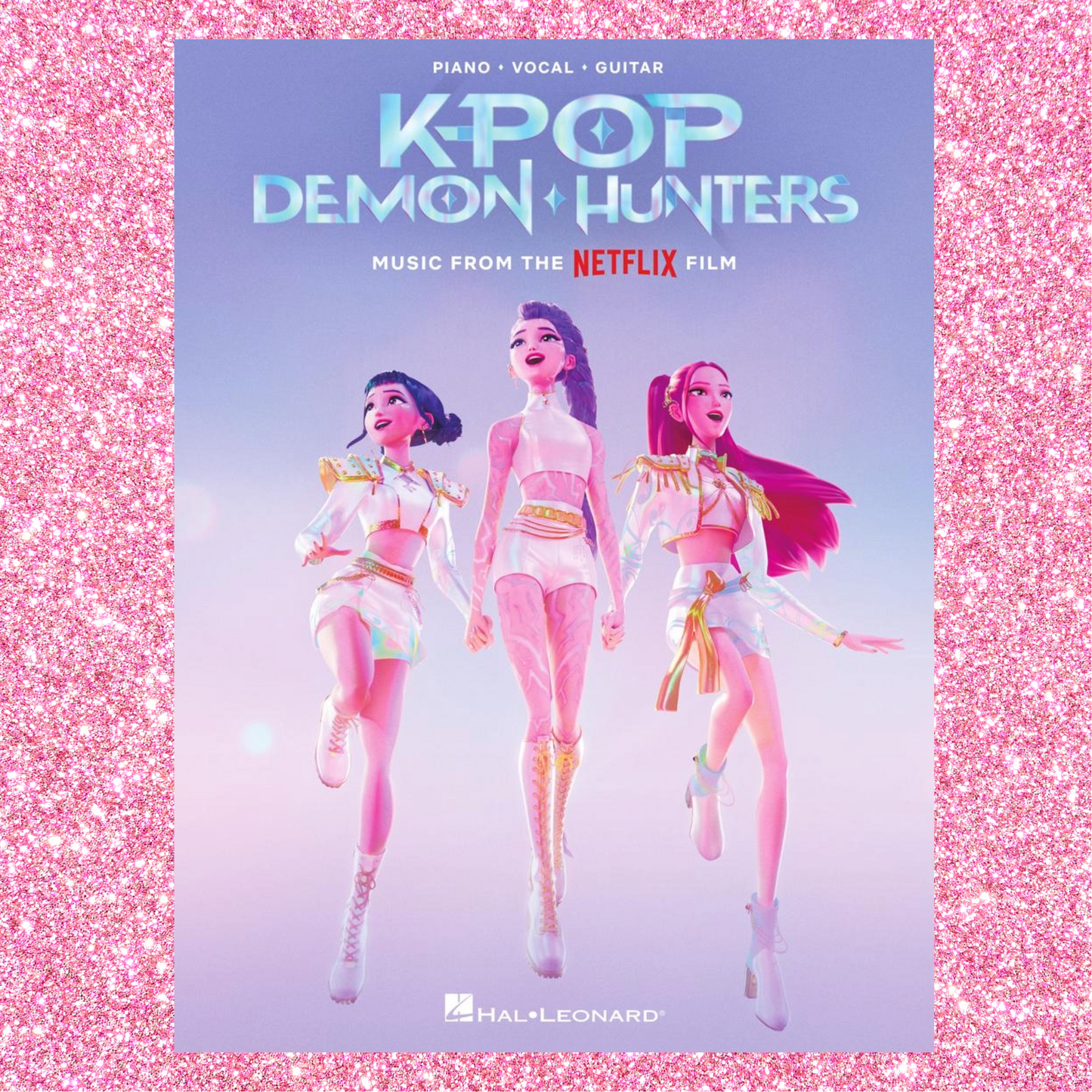 KPop Demon Hunters Music from the Netflix Film - Piano/Vocal/Guitar Songbook Preorder NEW
