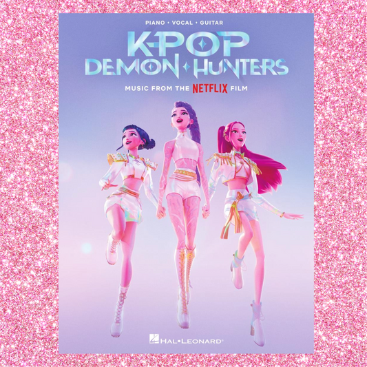 KPop Demon Hunters Music from the Netflix Film - Piano/Vocal/Guitar Songbook Preorder NEW